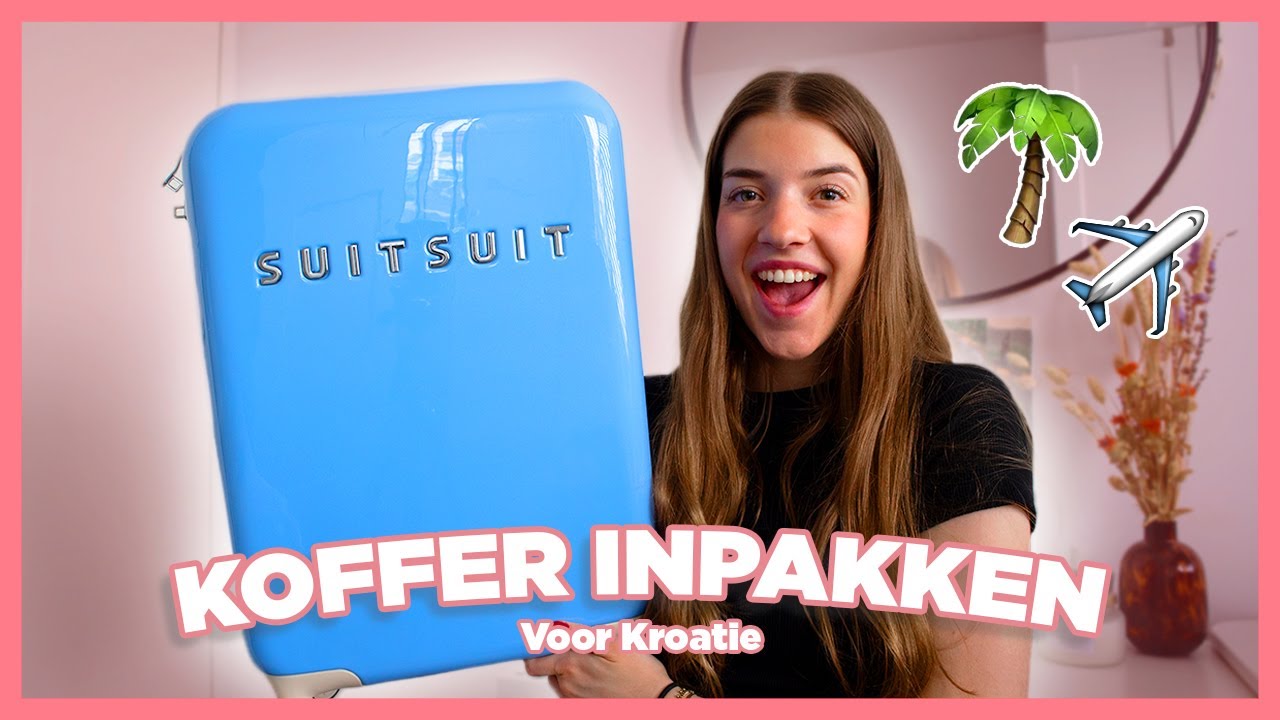 KOFFER INPAKKEN VOOR KROATIË 🌴🍒 ☆ Zenne Bakens