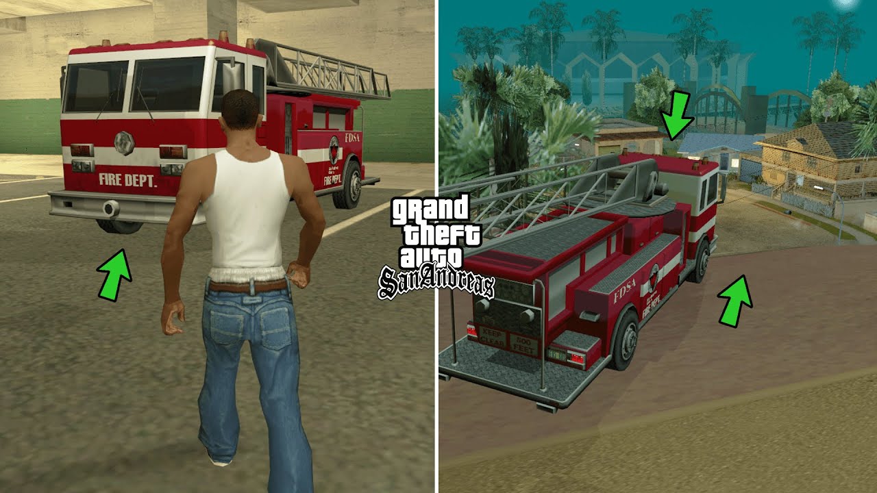 I Summoned Tenpenny's Ghost in GTA San Andreas! (Firetruck Easter Egg)
