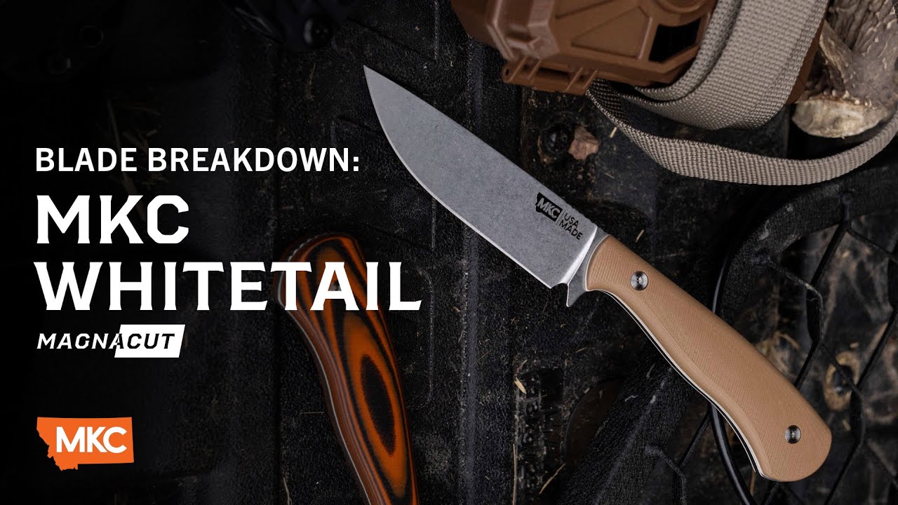 Мастер-клинок Джош Смит разбирает новый охотничий нож Whitetail Drop-Point