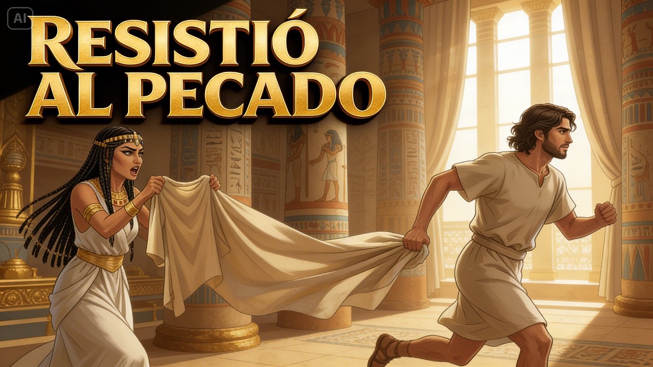 De la traición a la prisión: la historia de José | Génesis 38 y 39 Narrado y Dibujado