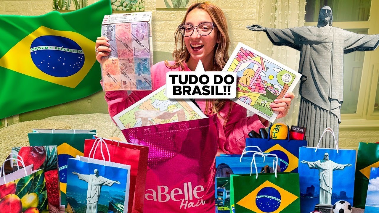 COMPRINHAS E RECEBIDOS DA MINHA VIAGEM PARA O RIO DE JANEIRO PRA FESTA DA JULIA PIMENTEL