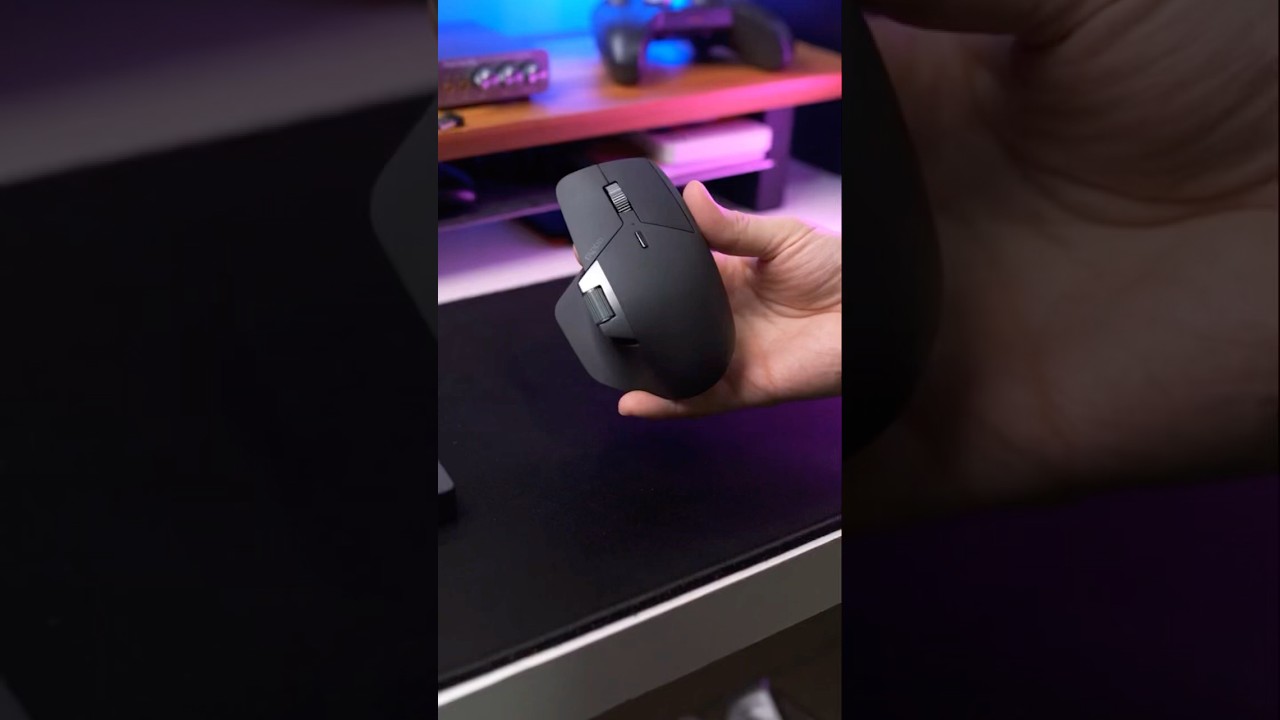 Switch to "silent mode" with MT760 ergo mouse Credit: wadenphul 