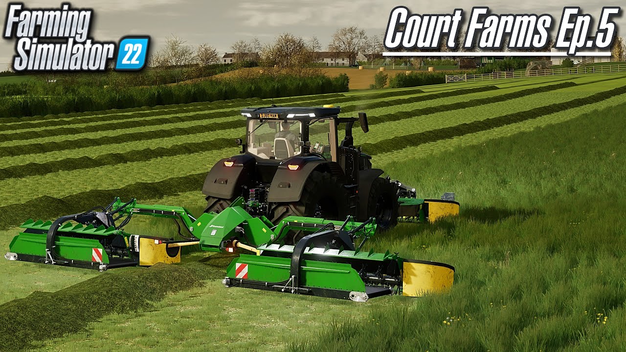 Court Farms Ep.5 - New Mowing System | Farming Simulator 22