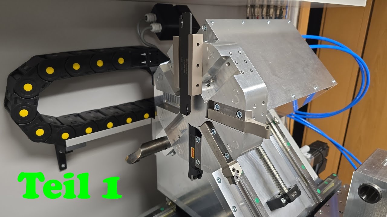 DIY CNC-Drehmaschine mit LinuxCNC - Teil 1