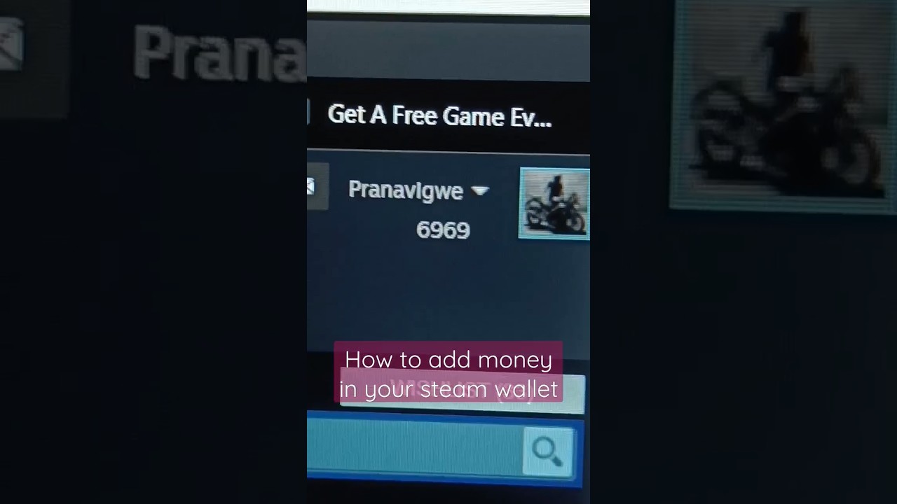 How to add money in your steam wallet