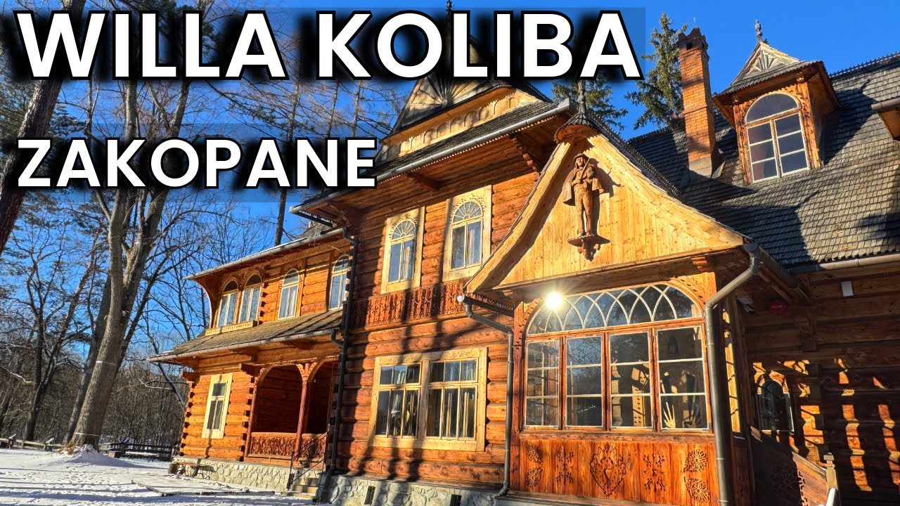 Внутри деревянного сокровища Закопане: ВИЛЛА КОЛИБА🇵🇱