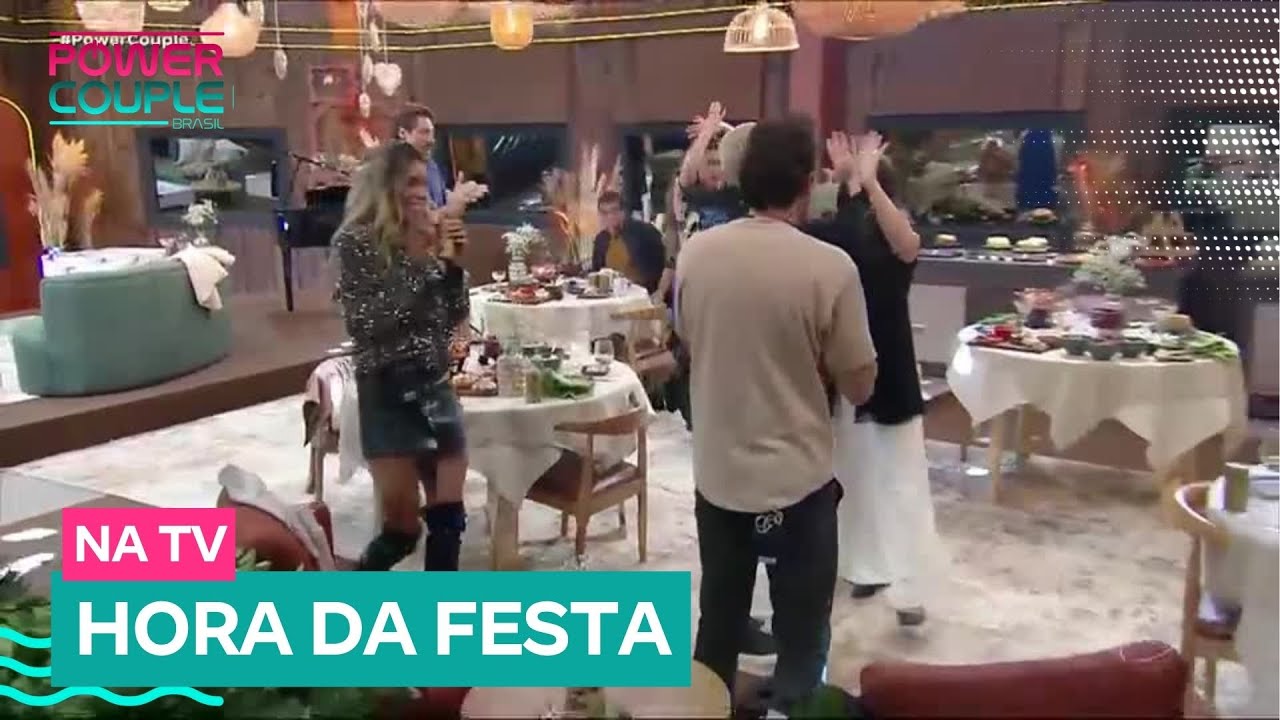 Hora da dança! Casais curtem última festa da edição | Power Couple