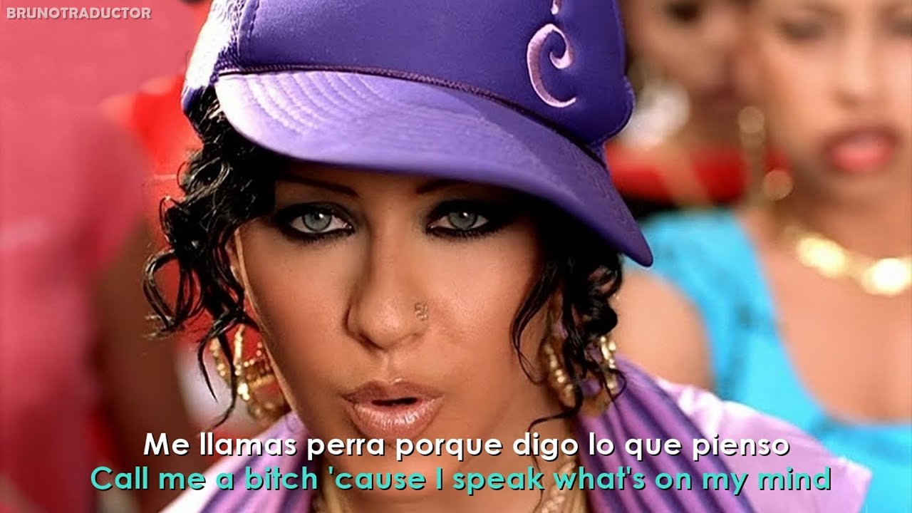 Christina Aguilera - Can't Hold Us Down ft. Lil' Kim // Lyrics + Espa&ntilde;ol // Video Oficial