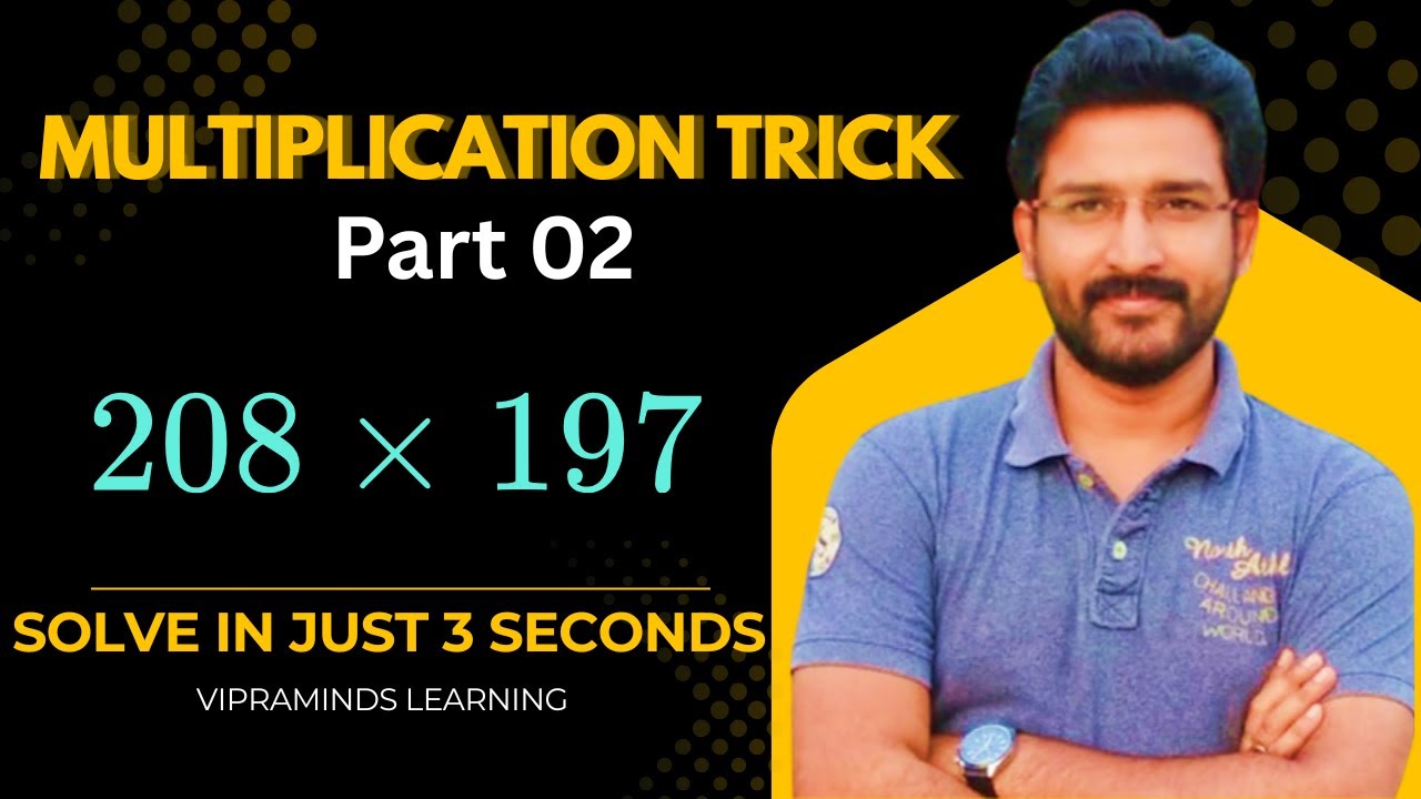 Multiplication Trick Part 2 | Fast Calculation in Seconds | Vedic Maths for Exams &ndash; VipraMinds
