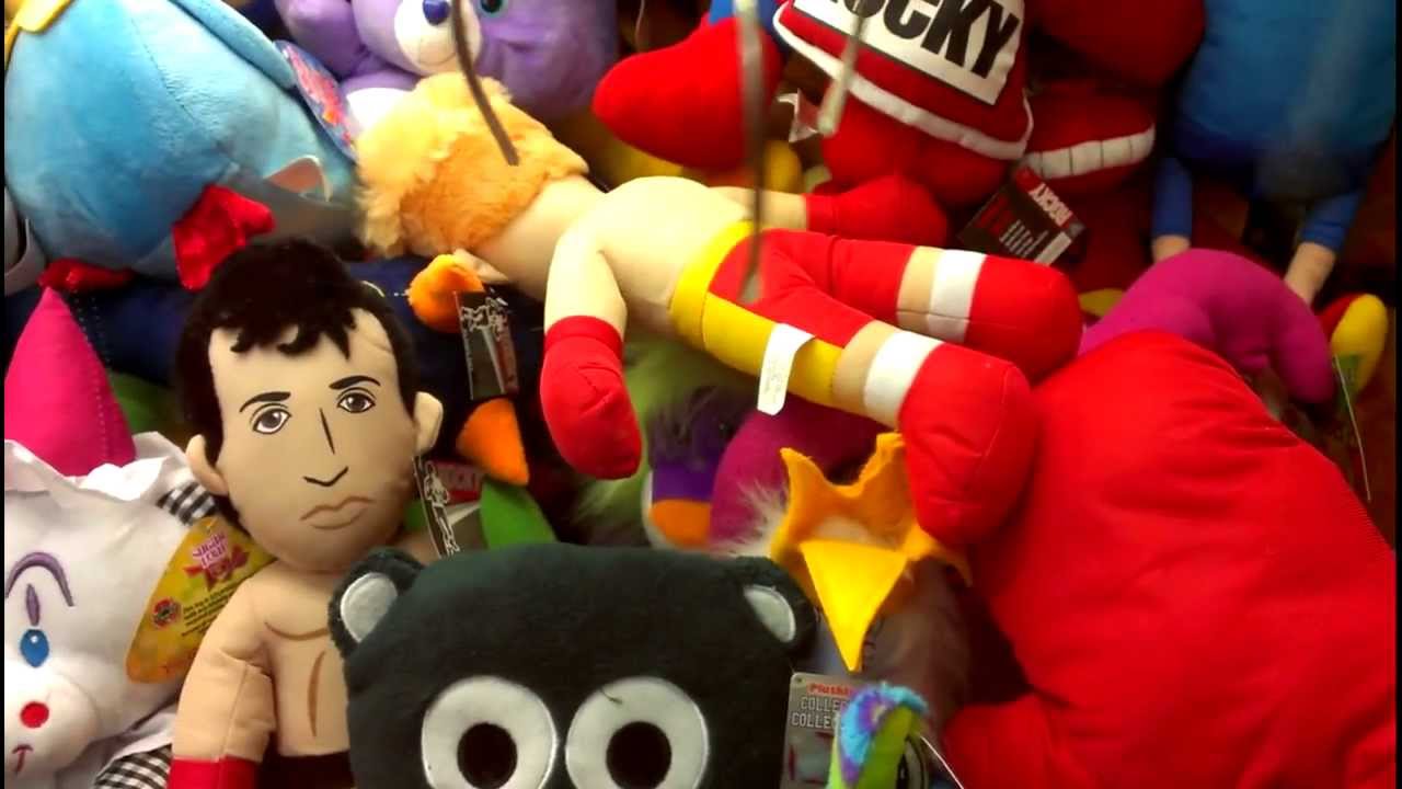 Claw Machine Crane Games #118 - YO ADRIAN! Winning The Complete ROCKY PLUSH SET!