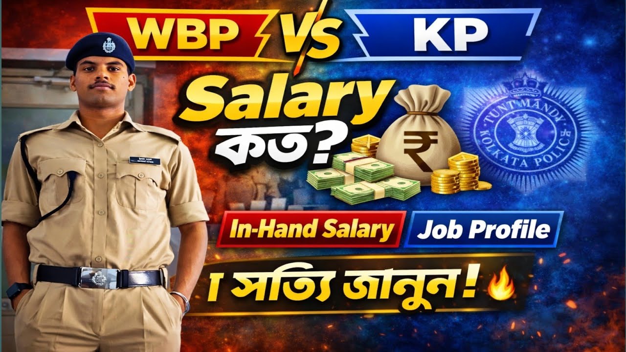WBP/ KP Constable Salary 2026 💸💰 In-Hand Salary + Job Profile বিস্তারিত🔥👮&zwj;♂️