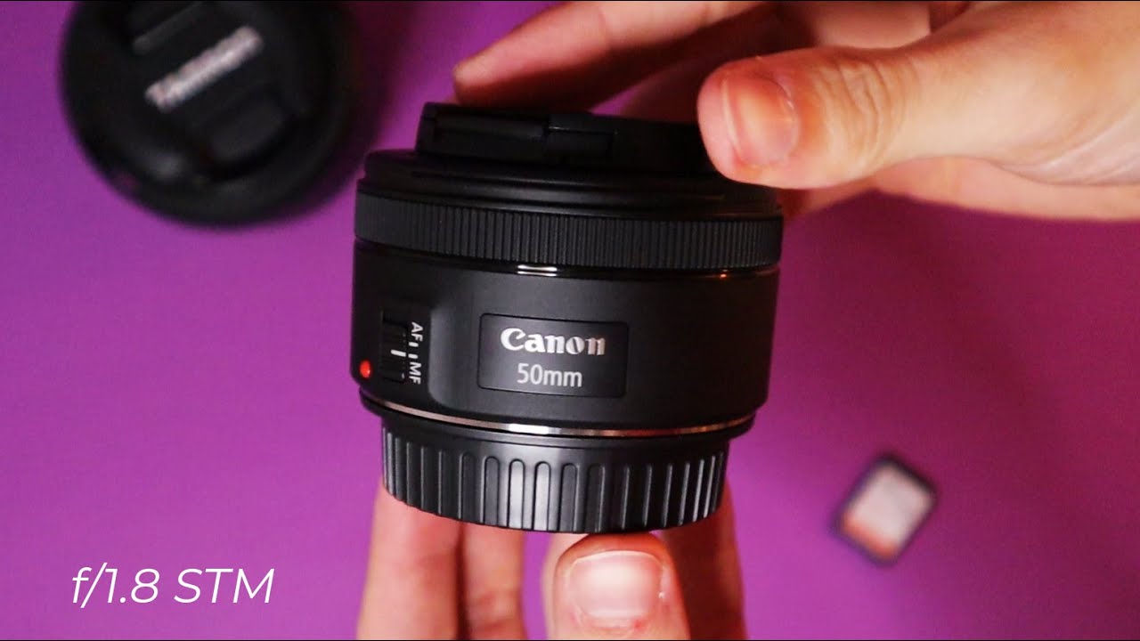 Canon 50mm f/1.8 STM | La lente che DEVI avere!