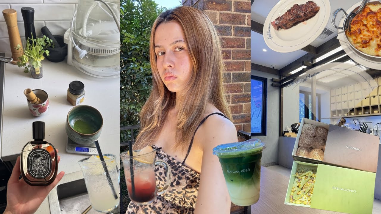 [vlog] matcha, valentine’s day, cooking and more 