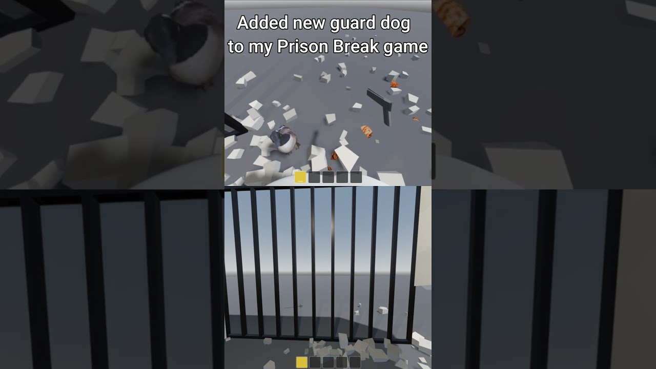 The Goose does not care if you are a prisoner or a guard it will honk at you no matter what.