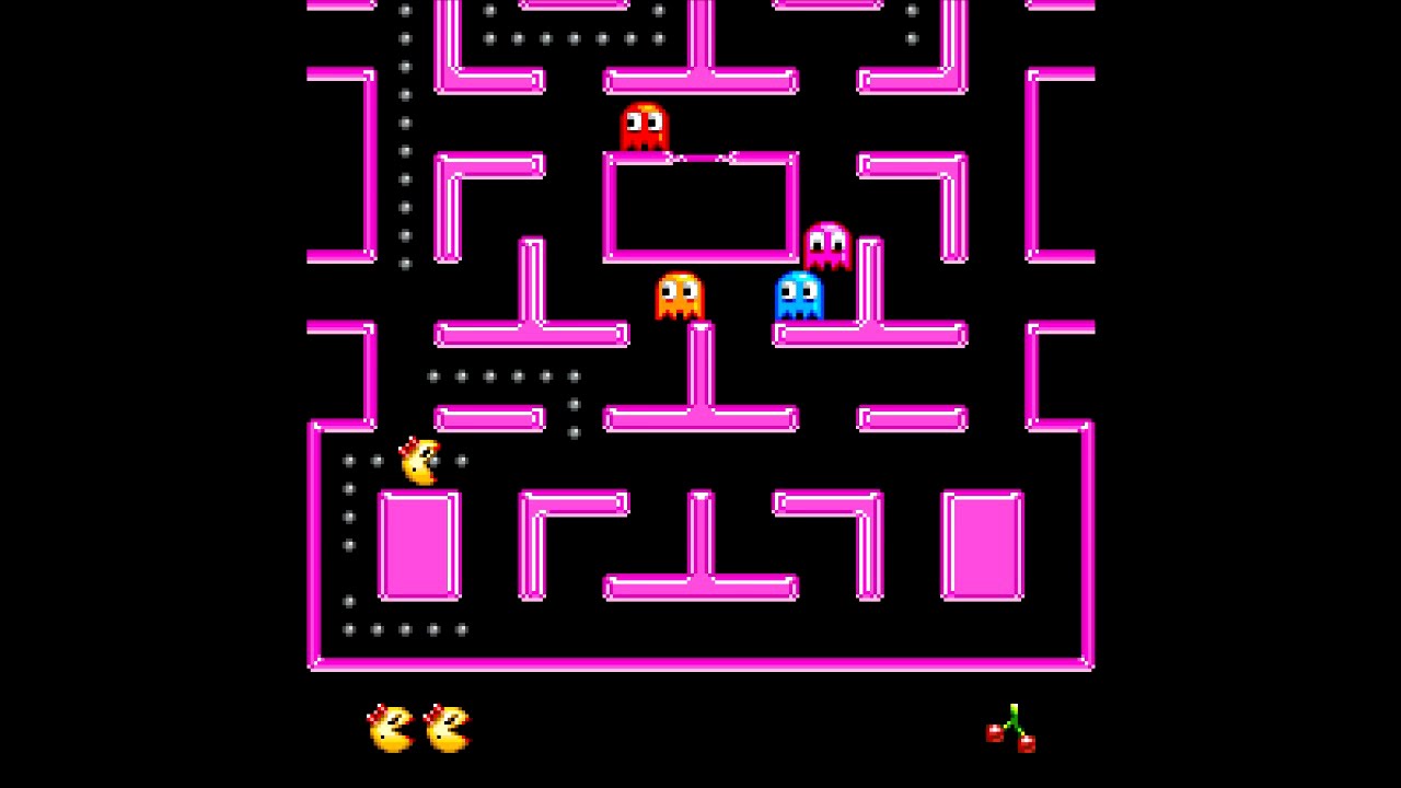 Ms. Pac-Man ... (SNES) 60fps Gameplay