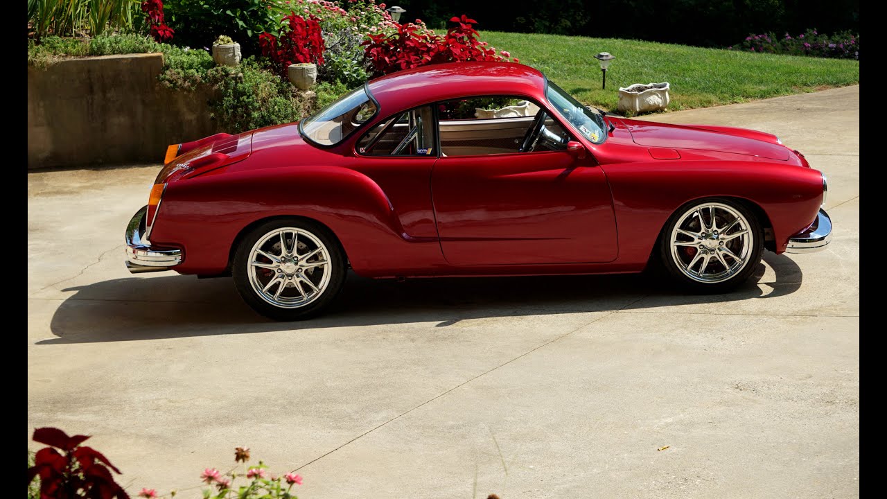 Karmann Ghia 1973 года выпуска. Значительно модифицирован для повышения комфорта и мощности.