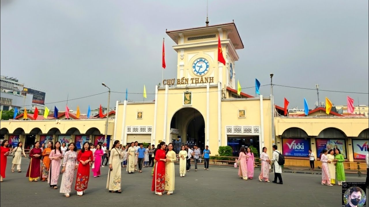 TẾT SÀI GÒN 2026 | ÁO DÀI ĐẠI NÁO CHỢ BẾN THÀNH VIỆT KIỀU VỀ SÀI GÒN ĂN CHƠI CUỐI NĂM NHỘN NHỊP