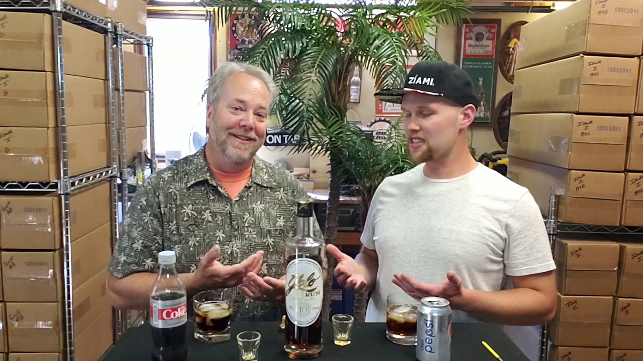 Just Drinking- YOLO rum 10 year Gold review- Roger & Robert