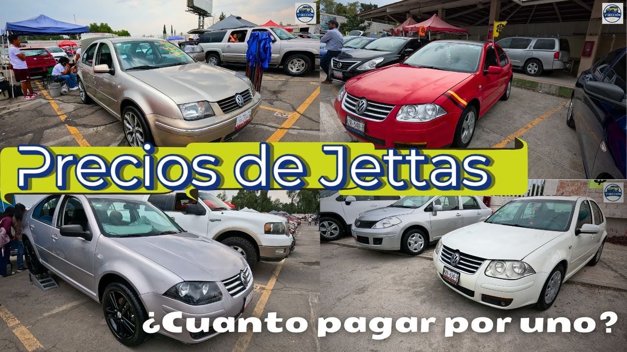 ¿Cuanto por un Jetta para este mes? Coticé todos estos en un Tianguis de Autos y estos los PRECIOS!