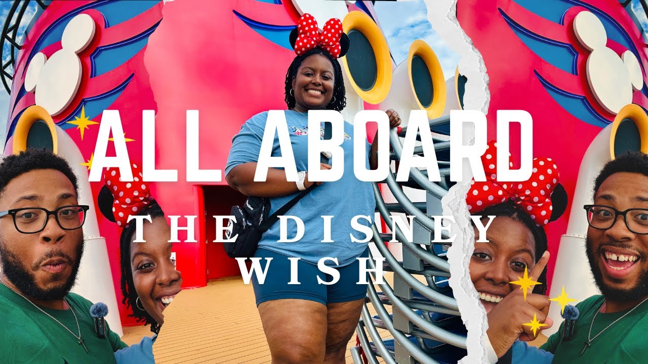 DISNEY WISH | DAY 1: Embarkation, Sail Away Party & Dinner at 1923. 🚢