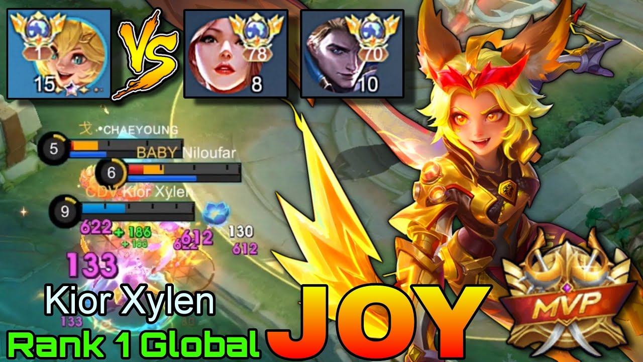HyperCarry Joy VS Top Global Alucard & Rafaela - Top 1 Global Joy by Kior Xylen - Mobile Legends