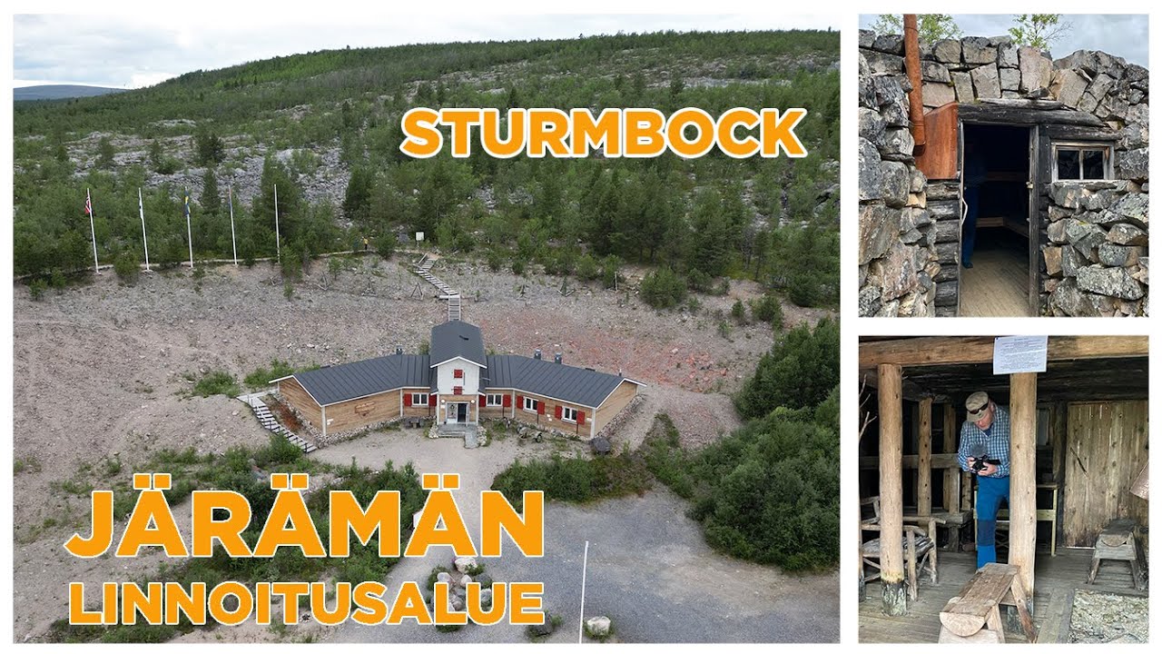 Järämän linnoitusalue - Sturmbock Stellung - Saksalaisten asemat Lätäsenon varrella