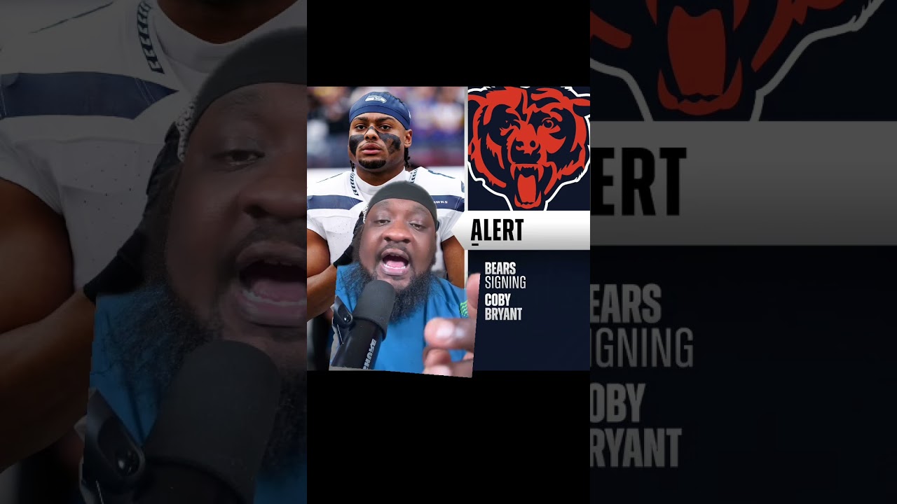 Bears Sign Safety Coby Bryant To 3yr/$40 Million Deal?? Big Secondary Help!!