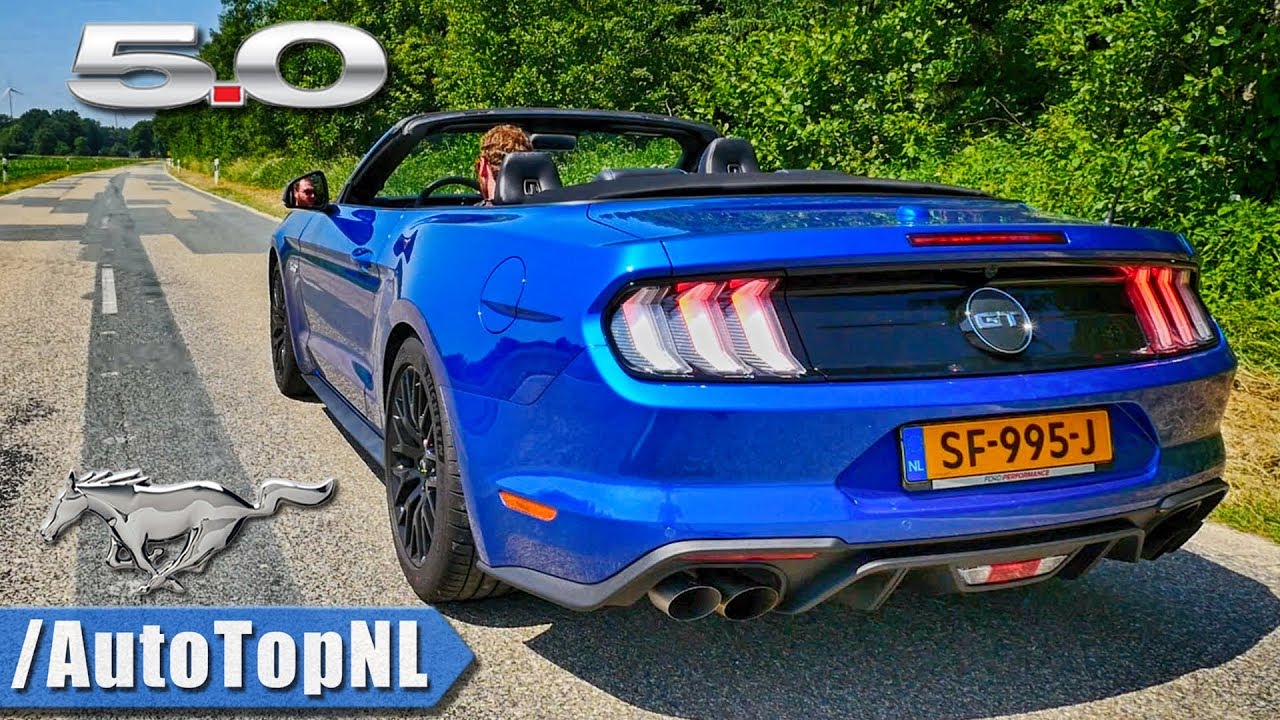 2018 Ford Mustang GT | LOUD! Exhaust SOUND Revs & ONBOARD by AutoTopNL