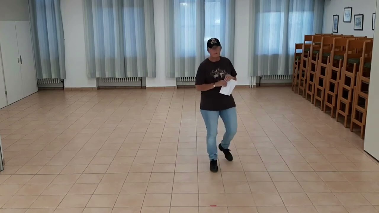 Sam´s Ghost Town Lernvideo Teach & Dance Line Dance Biene Teil 1