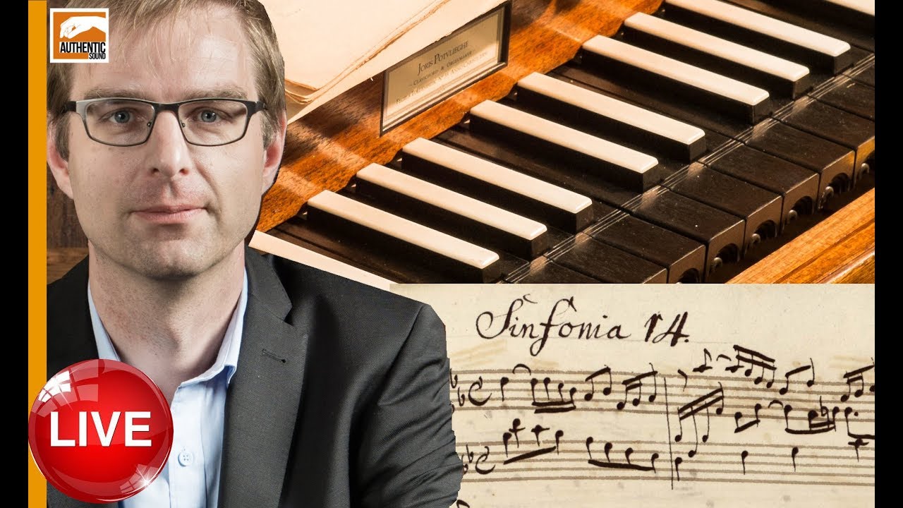 LIVE Practicing: Bach Sinfonia n°14 BWV 800