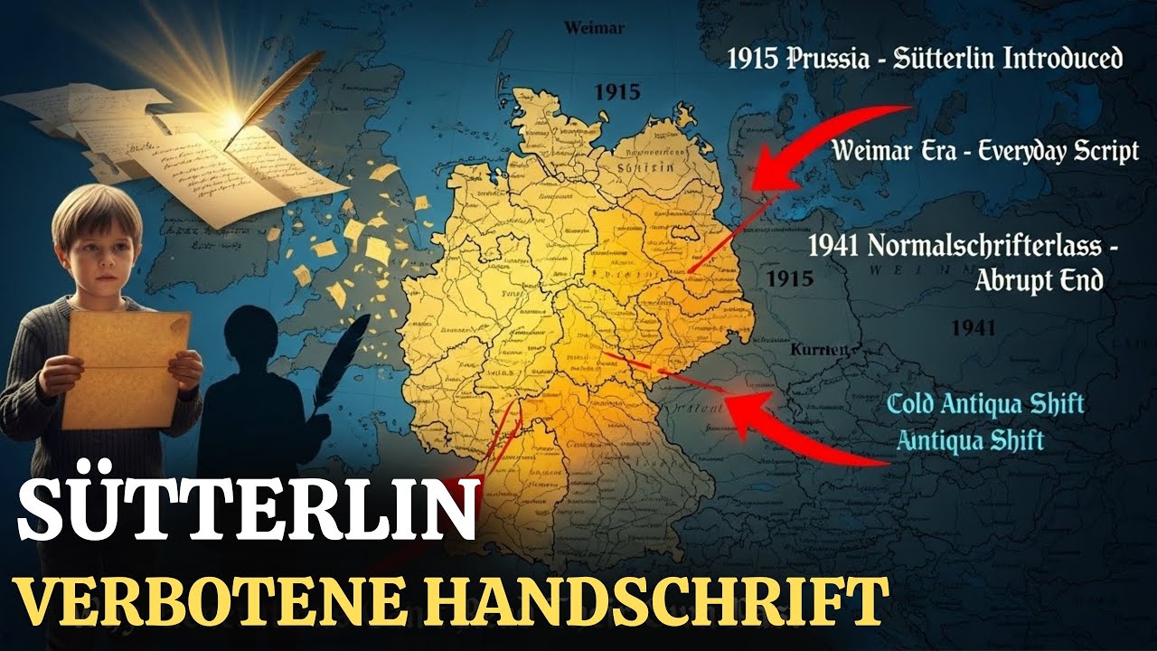 S&uuml;tterlin - Warum ist diese sch&ouml;nste Handschrift in Deutschland verboten?