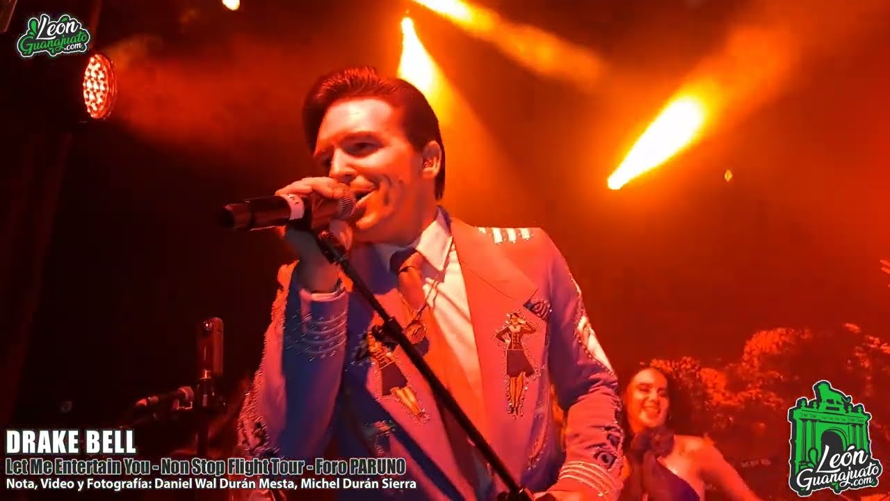 Drake Bell - Let Me Entertain You - Concierto en León, Guanajuato