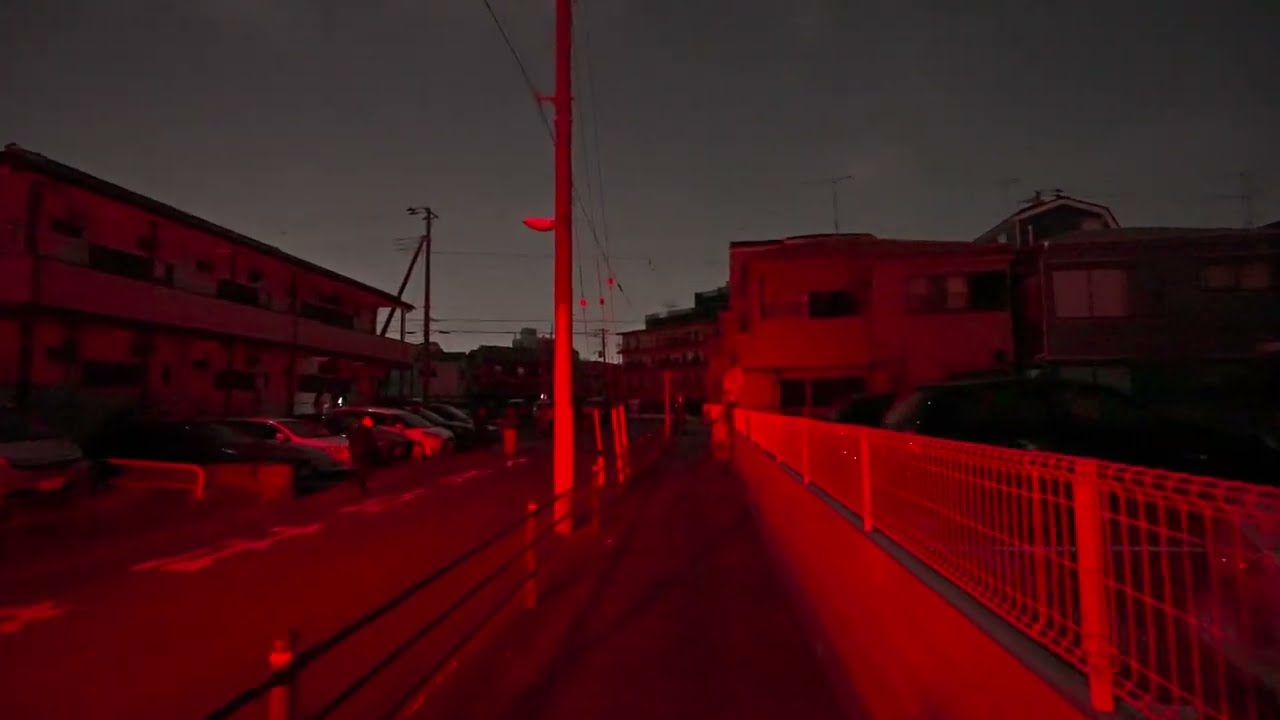 The earthquake balackout night - Shadows of backstreets of Japan 6・4K HDR