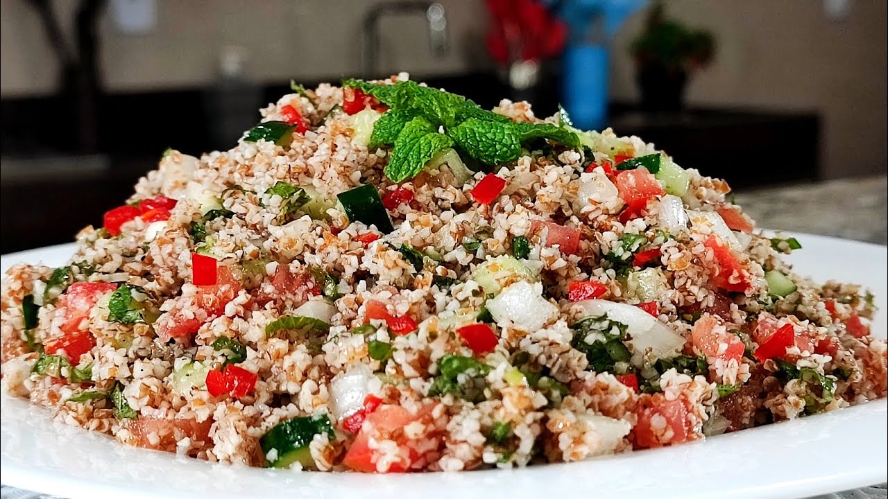 UMA SALADA refrescante e que dá muita SACIEDADE faça esse TABULE