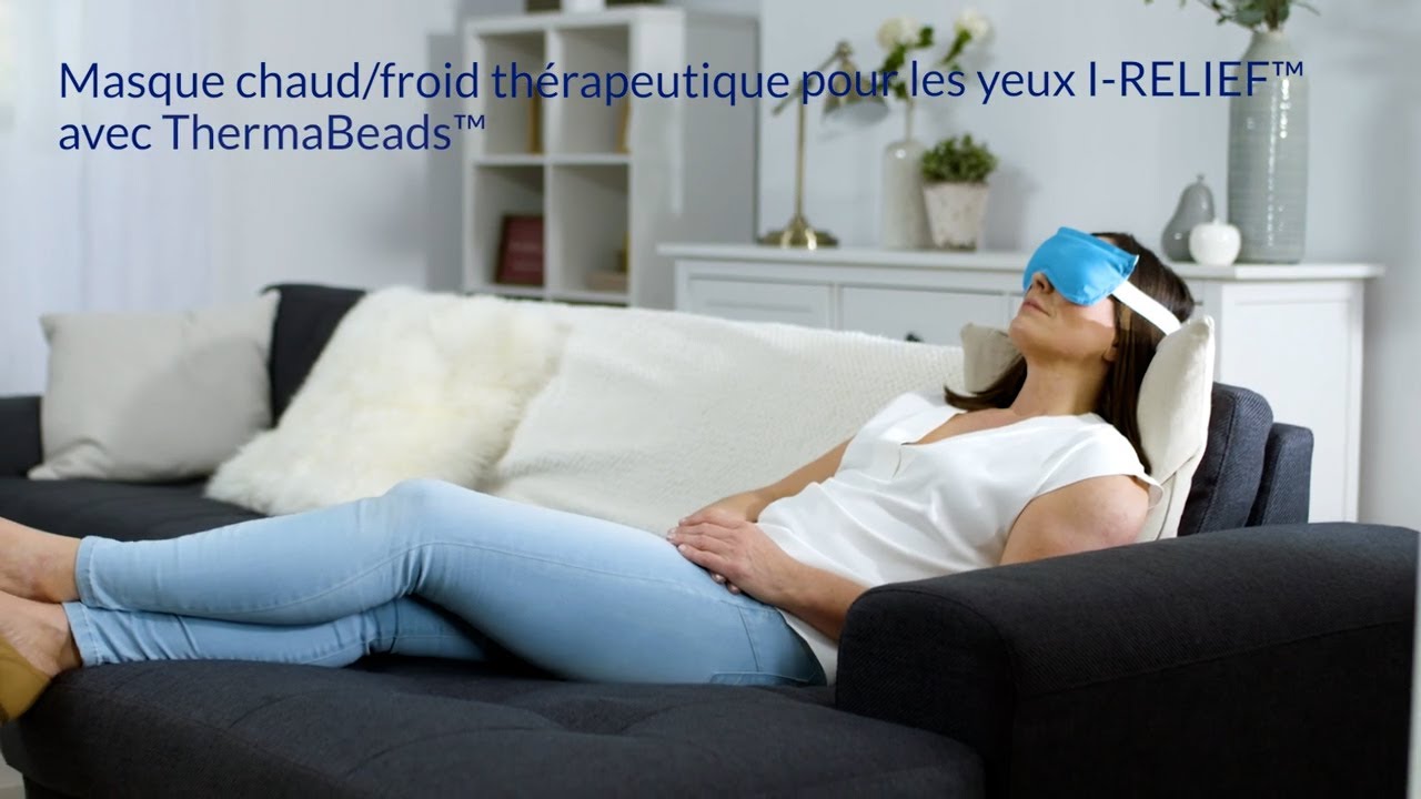 I-RELIEF™ masque chaud/froid therapeutique pour les yeux