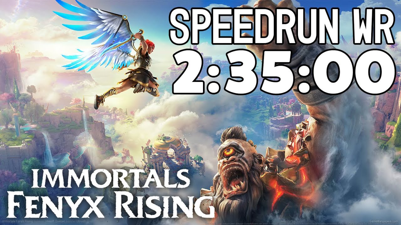 Immortals Fenyx Rising Any% Speedrun 2:35:00 World Record