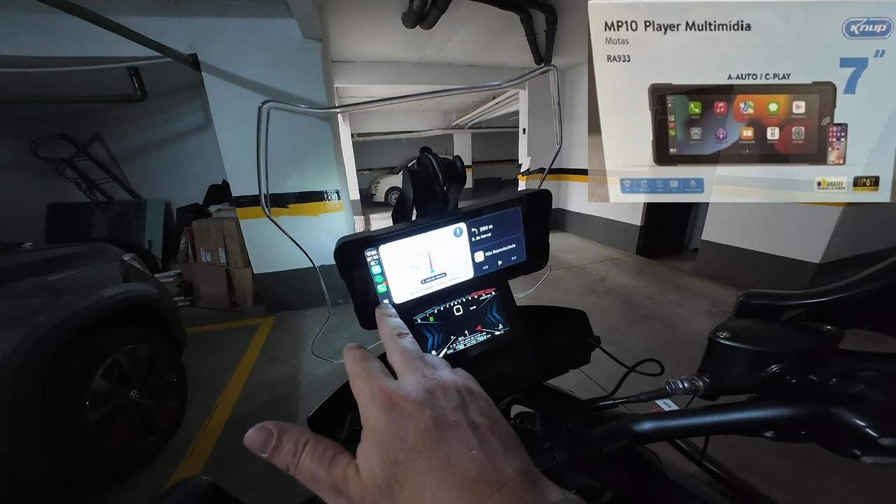 Instalação da Multimídia KNUP 7'' RA933 na Zontes T350X | Review, Dicas e Suporte Passo a Passo