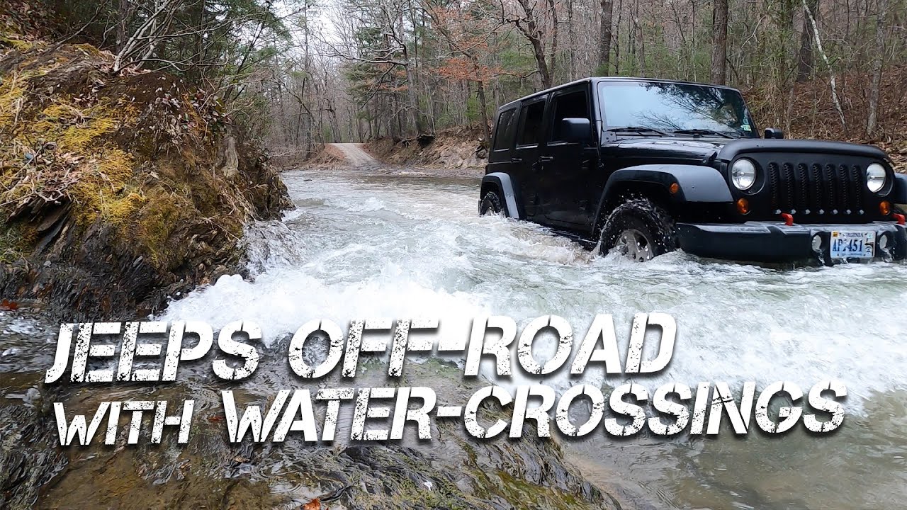 Broad Run Road - Off Road with Jeeps in Virginia | Multiple Water Crossings