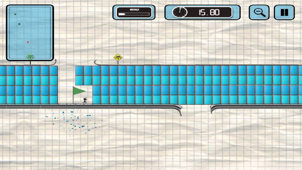 Stickman base jumper - 4th stage