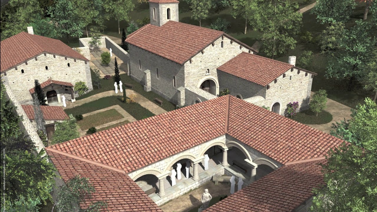 Piégros La Clastre - L'abbaye de Saint Médard en période médiévale