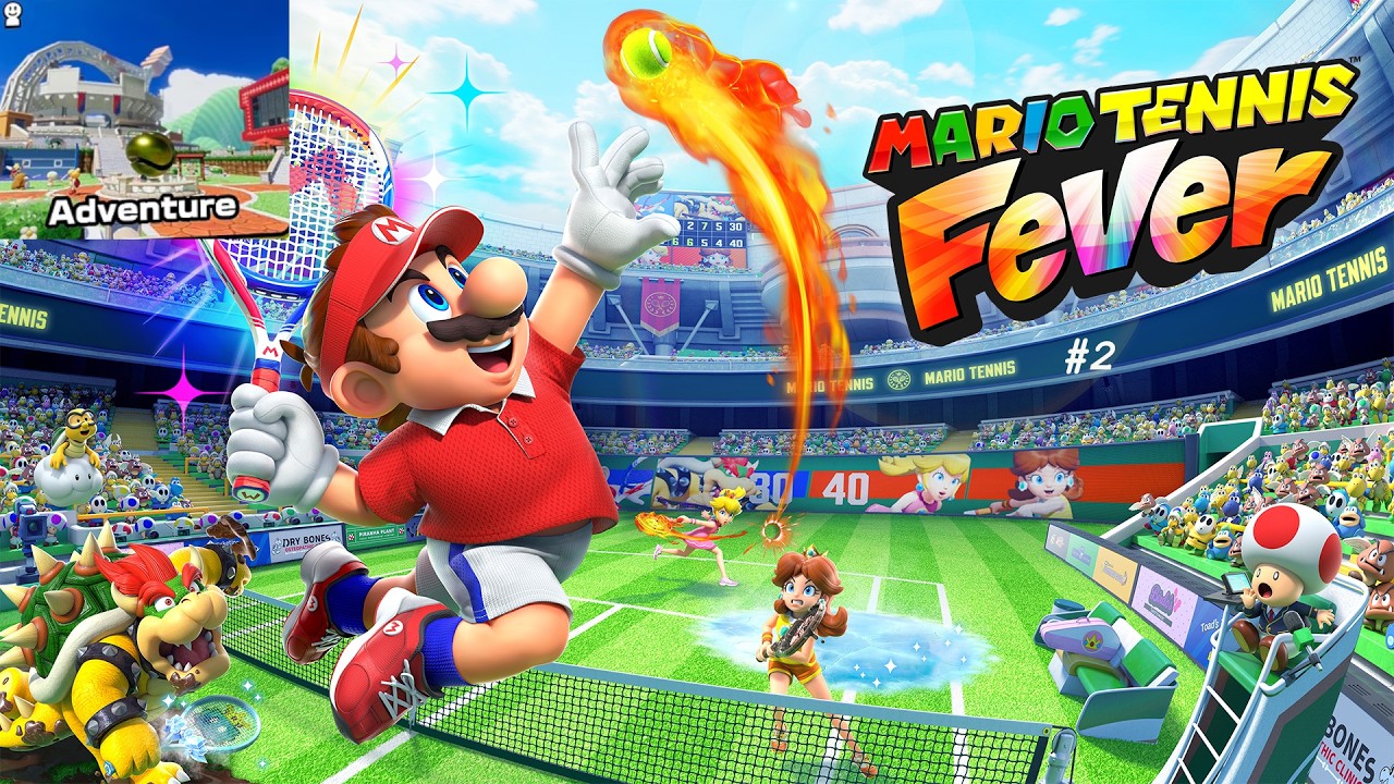 Mario Tennis Fever  - Adventure Mode (Part 2)