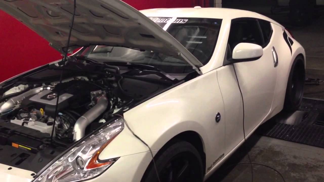 Fast Intentions 370z Twin Turbo: Dyno Run (10 psi)