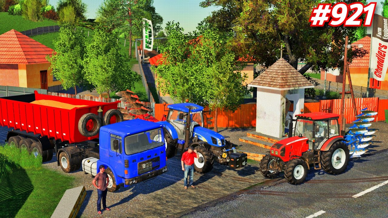 Roleplay pe Dumesti///LA ARAT CU DOUĂ TRACTOARE [921]-Farming Simulator 19