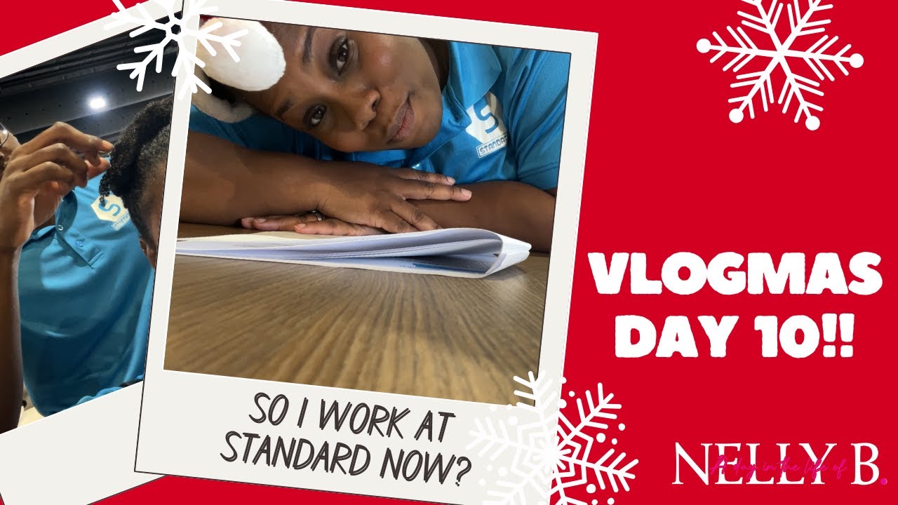 VLOGMAS DAY 10 | CONTENT CREATION AT STANDARD | Nelly B.