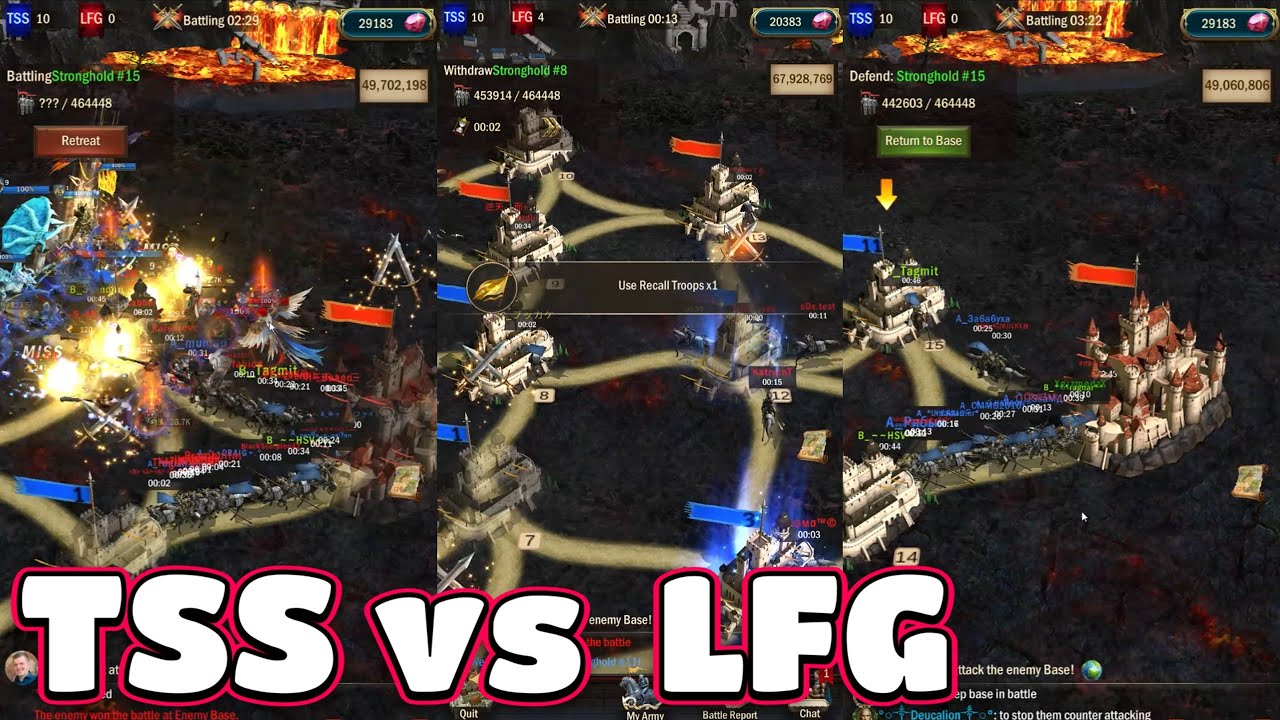 War and order :  Elite wars with LFG