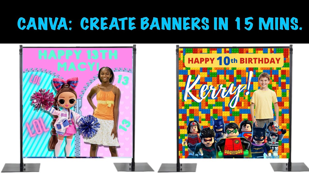 CANVA: HOW TO CREATE A BANNER IN 15 MINUTES OR LESS