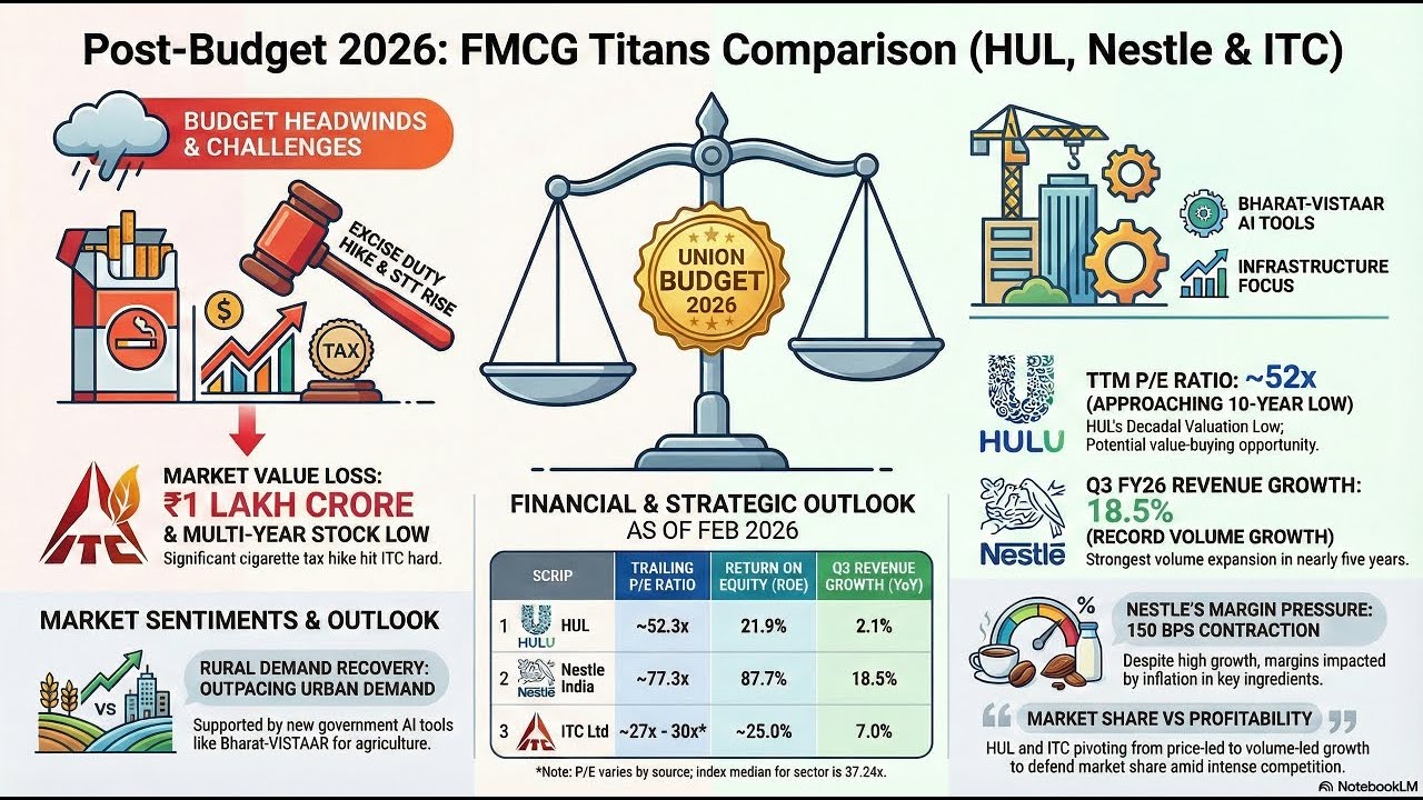 FMCG Sector Showdown 2026: A Historic Valuation Opportunity? (HUL, Nestle, ITC)