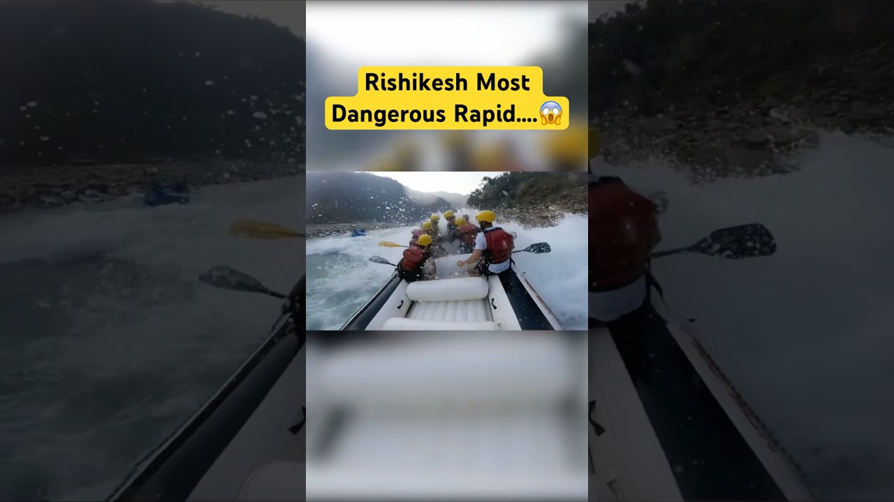 Dangerous Rafting in Rishikesh 😱😬 | Rishikesh Rafting 