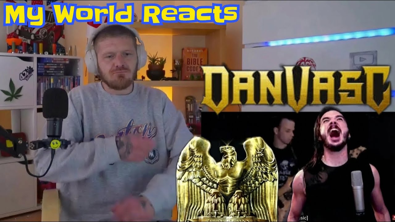British Guy Reacts To DAN VASC - Battle Hymn/ MANOWAR ft. Brandon Geeraerts