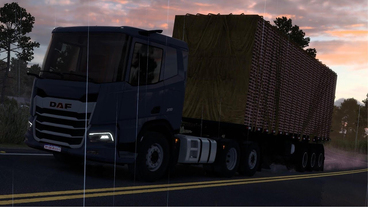 FIZ 3 VIAGENS DE BAIXO DE CHUVA PARA COMPRAR MEU PRIMEIRO CAMINHAO ETS 2 VIDA DE CAMINHONEIRO EP#5